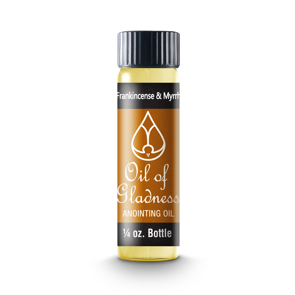 Oil of Gladness Anointing Oil Frankincense and Myrrh – Every Good Gift